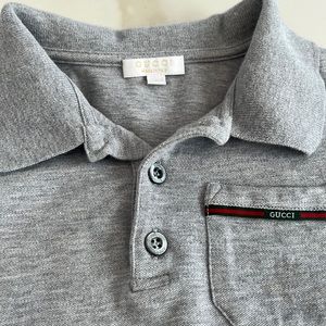 Gucci long sleeve polo shirt